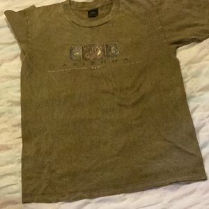 2 Arizona themed T-Shirts short sleeved 1 black, 1 brown/earth colored Lg/ x-Lg.